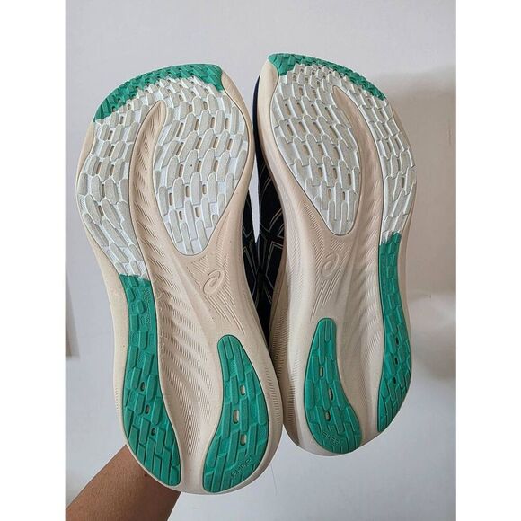 Asics Gel-Nimbus 26 Womens Size 11 Blue Running Training Shoes 1012B601 - Picture 6 of 12